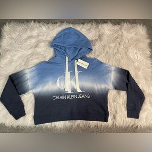 Calvin Klein Ombré Blue Hoodie